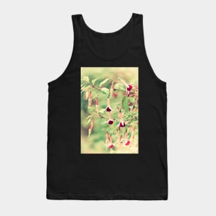 Beautiful Fuchsia Flowers Tank Top